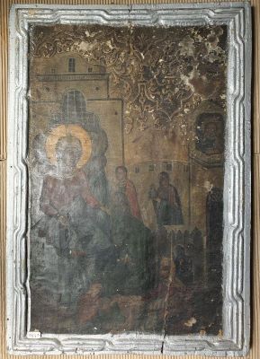 Icoană - anonim; Nașterea Maicii Domnului