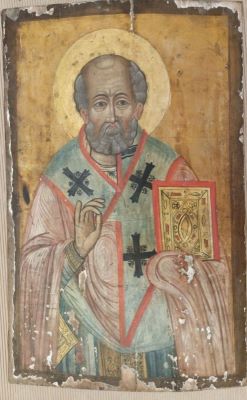Icoană - anonim; Sfântul Ierarh Nicolae