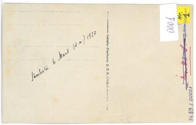 Carte poștală; George Topîrceanu