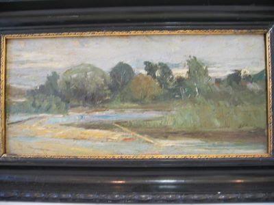 Pictură de șevalet - Lascăr, Vorel; În lunca Bistriței