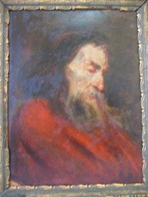 Pictură de șevalet - Lascăr, Vorel; Cap de bătrân