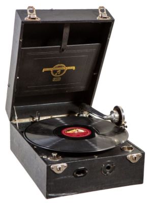 Columbia Graphophone Company; Patefon portabil
