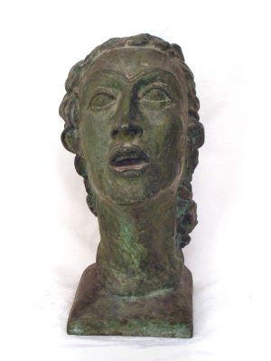 Sculptură de interior - Emilian, Céline; Cap de expresie