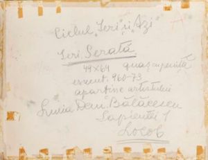 Ilustrație - Dem. Bălăcescu, Lucia; Serată din ciclul „Ieri și Azi”