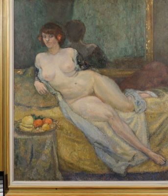 Pictură pe șevalet - Pallady, Theodor; Nud de femeie