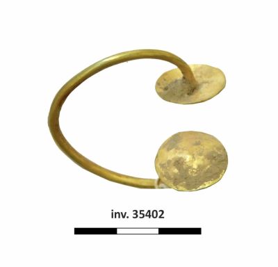 Verigă cu capete discoidale