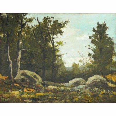 tablou - Andreescu, Ion; Margine de pădure