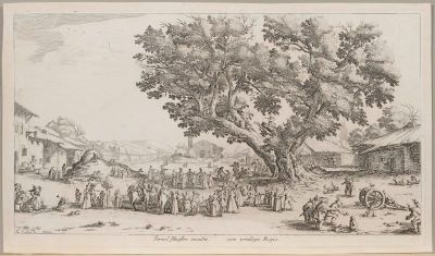 Gravură - Callot, Jacques; La Foire de Gondreville