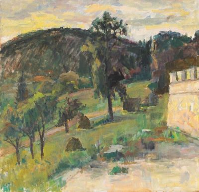 Pictură de șevalet - Ciupe, Aurel; Peisaj