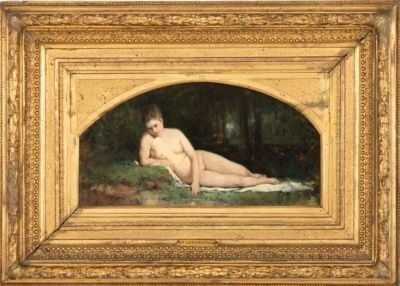 pictură de șevalet - Grigorescu, Nicolae; La izvor