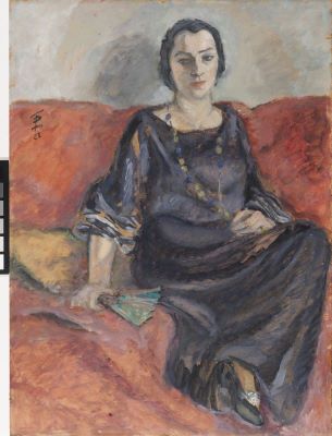 Pictură pe șevalet - Pallady, Theodor; Portretul Louisei Buges