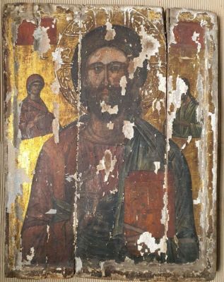 Icoană - anonim; Deisis