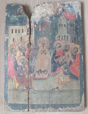 Icoană - anonim; Pogorârea Sfântului Duh