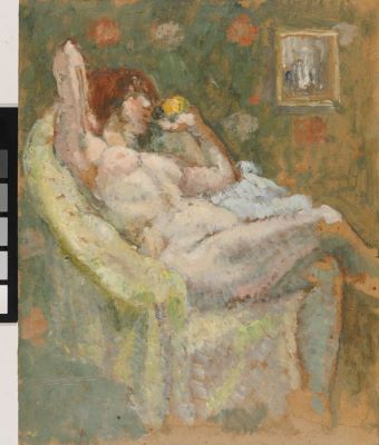 Pictură pe șevalet - Pallady, Theodor; Nud de femeie