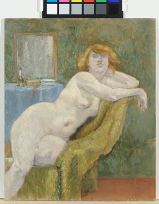 Pictură pe șevalet - Pallady, Theodor; Nud de femeie