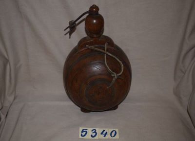 Ploscă din lemn - Meșter anonim