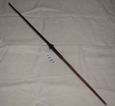 Furcă de tors - Meșter anonim; Furcă  cu ”măr”