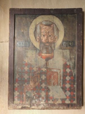 Icoană - anonim; Sfântul Ierarh Nicolae