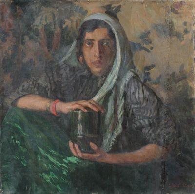 Pictură de șevalet - Cuțescu-Storck, Cecilia; Țigancă