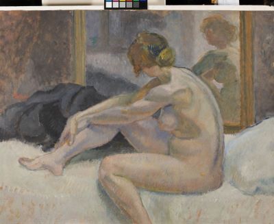 Pictură pe șevalet - Pallady, Theodor; Nud de femeie