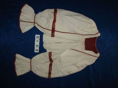 Cămașă femeiască fără poale - Anonim; Cămașă cu ciupag