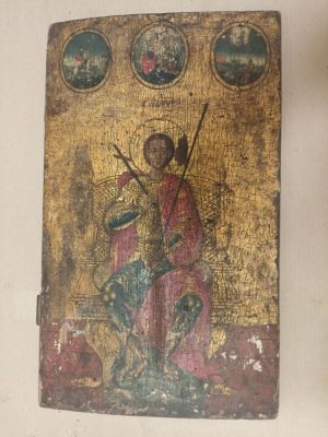 Icoană - anonim; Sfântul Mare Mucenic Gheorghe