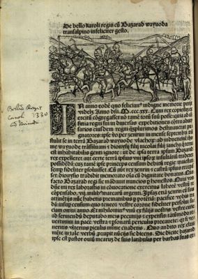 incunabul - Thurocz, Johannes de; Chronica Hungarorum