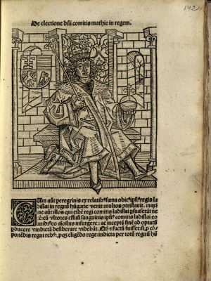 incunabul - Thurocz, Johannes de; Chronica Hungarorum