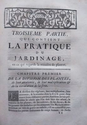 Carte veche; carte de arhitectura grădinilor și sisteme hidraulice - [Antoine-Joseph Dézallier d’Argenville]; La théorie et  la pratique du jardinage [...] avec les pratiques de géométrie nécessaires pour tracer … communément les jardins de plaisance et de propreté. Avec les pratiques de géométrie nécessaires pour tracer sur le terrein toutes sortes de ….