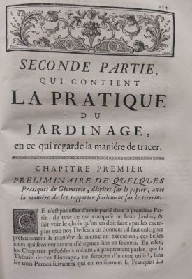 Carte veche; carte de arhitectura grădinilor și sisteme hidraulice - [Antoine-Joseph Dézallier d’Argenville]; La théorie et  la pratique du jardinage [...] avec les pratiques de géométrie nécessaires pour tracer … communément les jardins de plaisance et de propreté. Avec les pratiques de géométrie nécessaires pour tracer sur le terrein toutes sortes de ….
