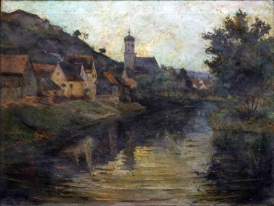 pictură de șevalet - Guillery, Paul Franz Maria; Peisaj