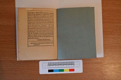 Carte veche străină; Ivramentvm qvod Bethlem Gabor Princeps Transiluanie