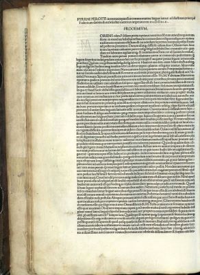incunabul - Perottus, Nicolaus; Cornucopiae linguae latinae seu Commentariorum linguae latinae