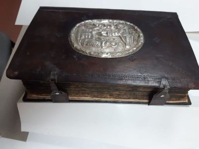 Carte veche românească - Ieromonahul Silvestru și Simion Ștefan mitropolit al Bălgradului, traducători; Noul Testament sau Împăcarea, sau Leagea Noao a lui Iisus Hristos Domnului nostru
