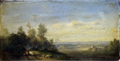 pictură de șevalet - Rozier, Jules-Charles; Peisaj