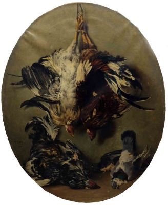 pictură de șevalet - Gonin, Francesco; Vânat