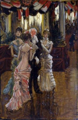 pictură de șevalet - Tissot, James; Bal la Prefectură