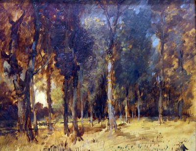 pictură de șevalet - Busch, Wilhelm; Peisaj