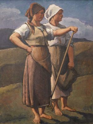 Pictură de șevalet - Ressu, Camil; Țărănci