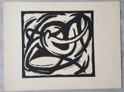 Linogravură - Mattis-Teutsch, Hans; Compoziție