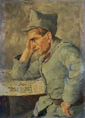 Pictură de șevalet - Stavru, Tarasov; Sergentul