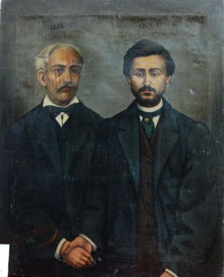 Pictură de șevalet - Gâțulescu, Teodor; Dublu portret