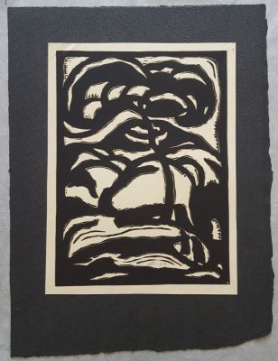 Linogravură - Mattis-Teutsch, Hans; Peisaj II
