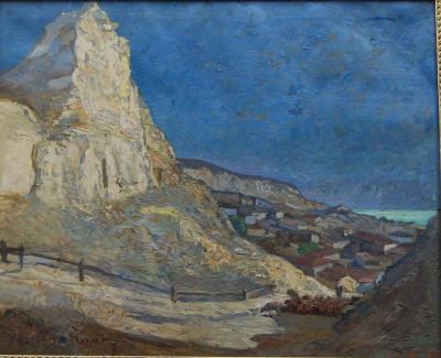 Pictură de șevalet - Satmary, Alexandru C.; Peisaj Balcic