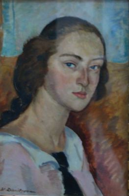 Pictură de șevalet - Dimitrescu, Ștefan; Portret de femeie