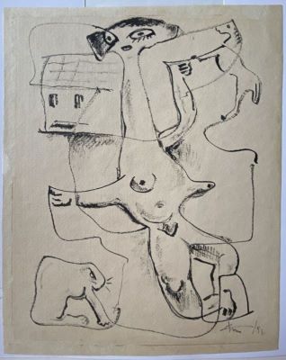 Desen - Mihăilescu, Corneliu; Compoziție I