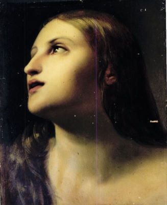 pictură - Tattarescu, Gheorghe; Cap de Madonă