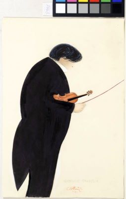 acuarelă - Păunescu, Gruia; George Enescu