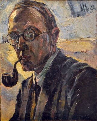 pictură de șevalet - Eder, Hans; Autoportret