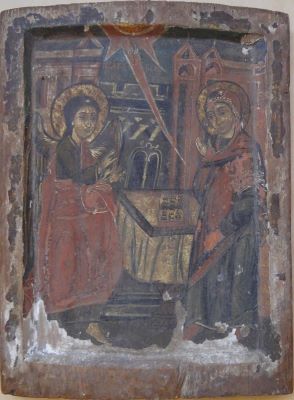 icoană - Gheorghe Tobias din Abrud; Buna Vestire